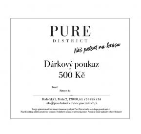 Elektronický dárkový poukaz 500 Kč
