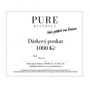 Elektronický dárkový poukaz 1000 Kč