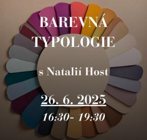 Kurz barevné typologie s profesionální make-up artistkou 26.6. od 16:30